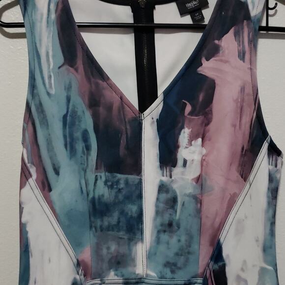 Mossimo Watercolor Skater Dress - Picture 2 of 7